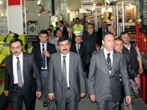 KONMAK, KONELEX ve İSKON fuarları Konyada açıldı
