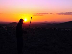 Konyadan günbatımı manzaraları