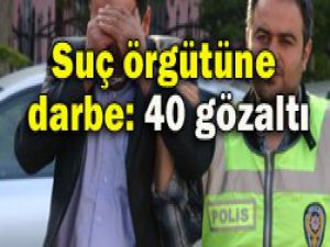 Polisten icra operasyonu