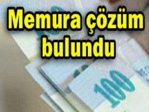 İşte memur zammına çözüm