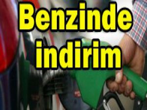 Benzinde indirime gidildi