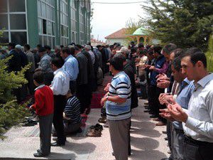 Dedelerde yağmur duası yapıldı