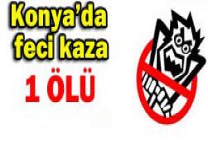 Otomobille motosiklet çarpıştı: 1 ölü