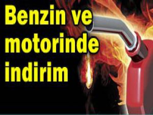 Benzin ve motorinde indirim!