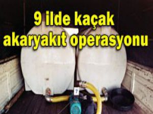 Konya dahil 9 ilde operasyon
