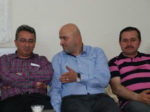 Hançerli Mehir Vakfı heyetiyle bir araya geldi