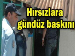 Hırsızlık şebekesine baskın