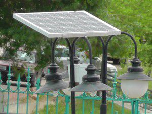 Beyşehirde parklar güneş enerjisi ile aydınlanacak
