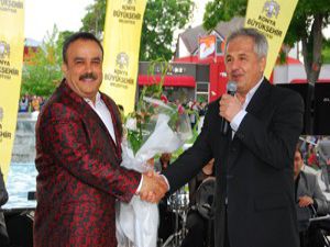Konyadan Bülent Serttaşa sevgi seli
