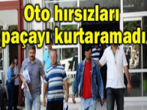 Oto hırsızlığından 4 kişi yakalandı