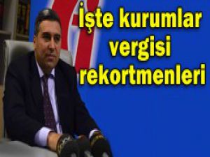 Konyada vergi rekortmenleri