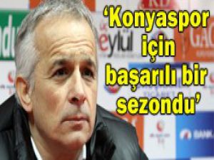 Konyaspor için başarılı bir sezondu
