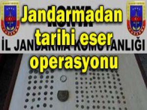 Çok sayıda tarihi eser ele geçirildi