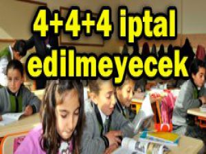 4+4+4ün iptal istemine ret