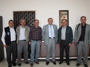 Beyşehir Gazeteciler Cemiyetinden dekana ziyaret