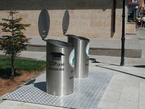 Konya’da yer altı çöp konteynır dönemi