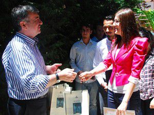 Başkan Akyürek Üniversiteli öğrencilerle buluştu