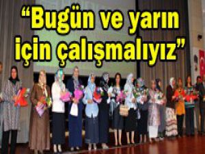 Yıl sonu sertifika töreni düzenlendi