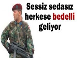 Bedelli sürprizi