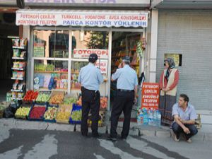 Hırsız güvenlik kamerasına takıldı
