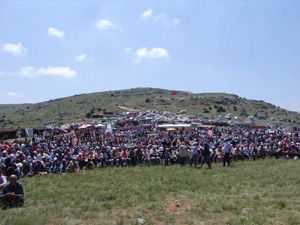 Akşehirde yörükler şöleni yapıldı