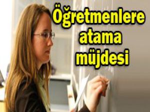 Dinçerden öğretmenlere müjde