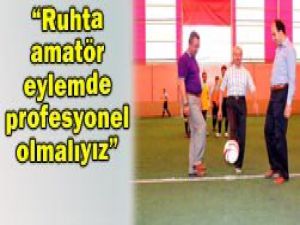 AK Parti Futbol Turnuvası başladı