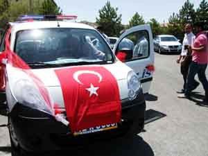 Karapınar Emniyet Müdürlüğüne yeni araç