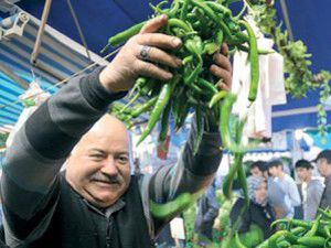 Pazarda bağırarak satış yasak