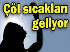Sıcaklıklar artıyor