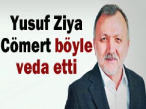 Veda yazısıyla okuyucusuna seslendi!