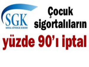 Çocuk sigortalılara kötü haber!
