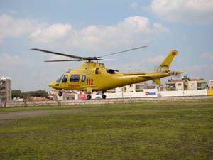 Konyaya ambulans helikopter geliyor