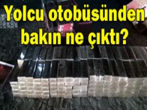Kaçakçılık otobüse de sıçradı