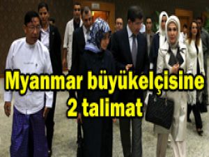 Myanmarda sıcak karşılama