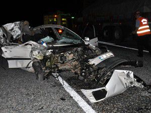 Seydişehirde trafik kazası: 1 yaralı