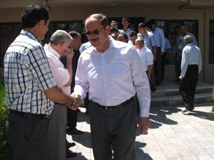 Karapınarda bayramlaşma programı