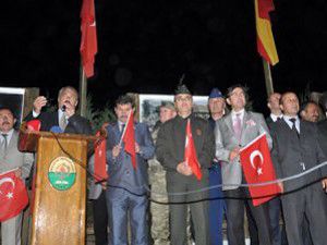 14 kilometrelik zafer yürüyüşü başladı