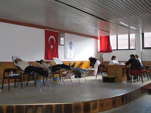 Hadimde kan bağışı kampanyası