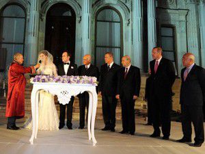 Başbakan Erdoğan nikah şahidi