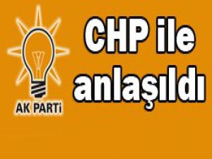 Erken yerel seçim için anlaşıldı