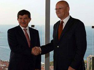 Rosenthal ve Davutoğlu bir araya geldi