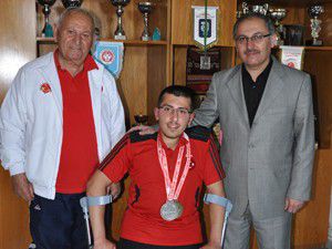 Konyalı milli sporcu gümüş madalya kazandı