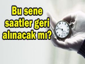 İşte yaz saati kararı