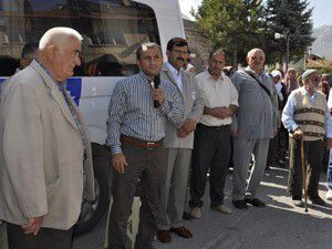 Hacı adayları kutsal topraklara uğurlandı