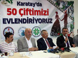 Karatayda 50 çift evlendirilecek