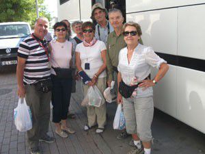 Karapınara turist akını