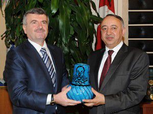 Afganistan Büyükelçisi Akyüreki ziyaret etti