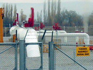 Doğalgaz akışı düzenli sağlanıyor