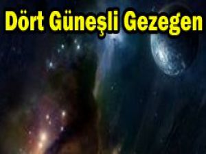 4 güneş benzeri yıldız bulunuyor..